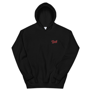 "BRED" Small Logo Hoodie