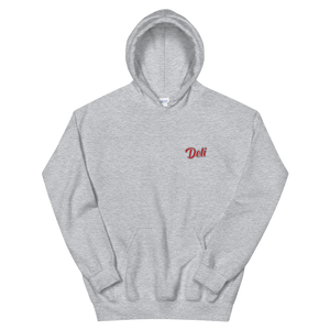 "BRED" Small Logo Hoodie